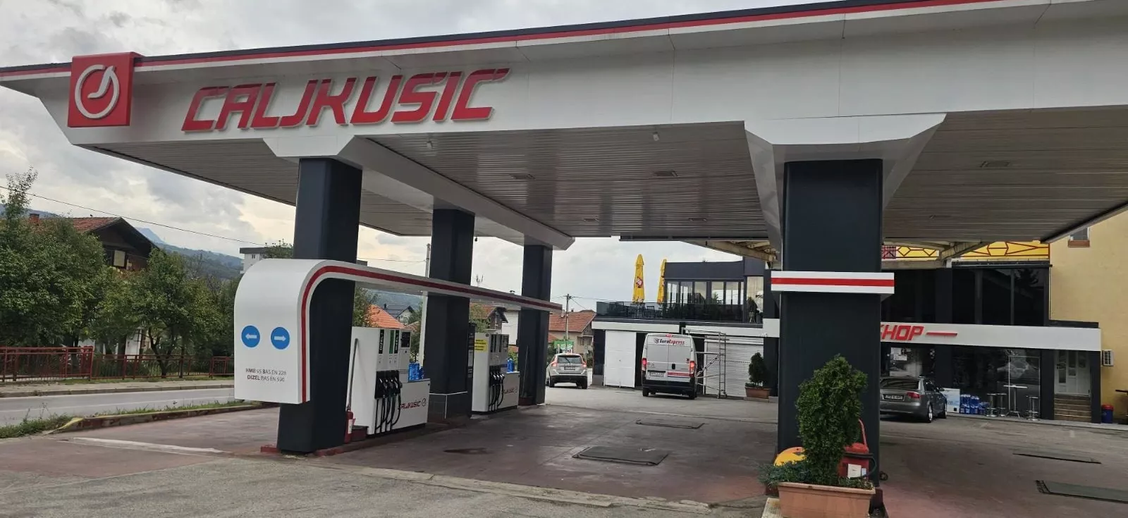 Benzinska postaja Čaljkušić u Busovači na kojoj koristimo tankautomat